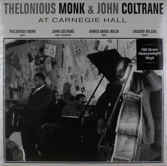 At Carnegie Hall November 29 1 - Monk,thelonious / Coltrane,joh - Music - DOL - 0889397557874 - July 10, 2015