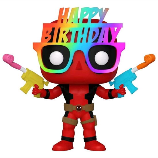 Cover for Marvel: Funko Pop! · Deadpool POP! Marvel Vinyl Figur 30th Birthday Gla (Lelut) (2025)