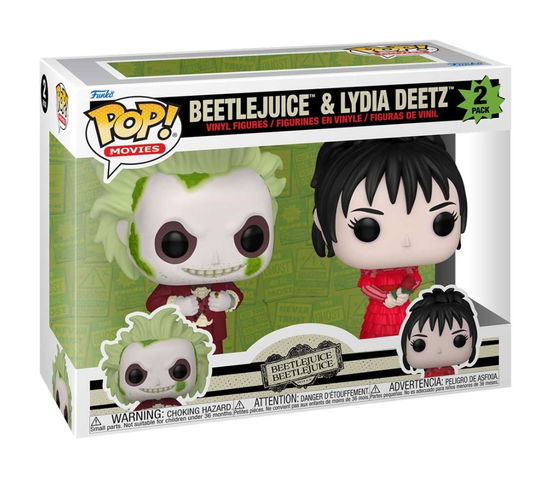 Cover for Pop Movies Beetlejuice · Funko Pop Movies Beetlejuice 2 2 Pack Pop 6 (Funko POP!) (2024)