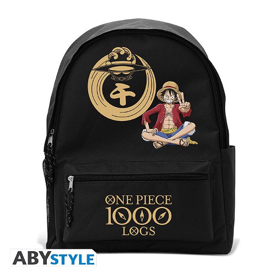 Cover for One Piece · ONE PIECE - Backpack - Luffy 1000 Logs (Legetøj)