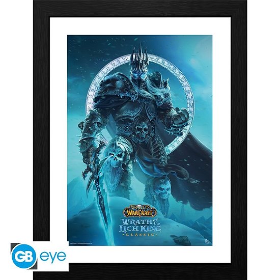 WORLD OF WARCRAFT - Framed print Lich King (30x4 - World Of Warcraft - Koopwaar -  - 3665361100874 - 
