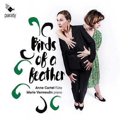 Cover for Anne Cartel · Birds of a Feather (Flute &amp; Piano) (CD) (2022)