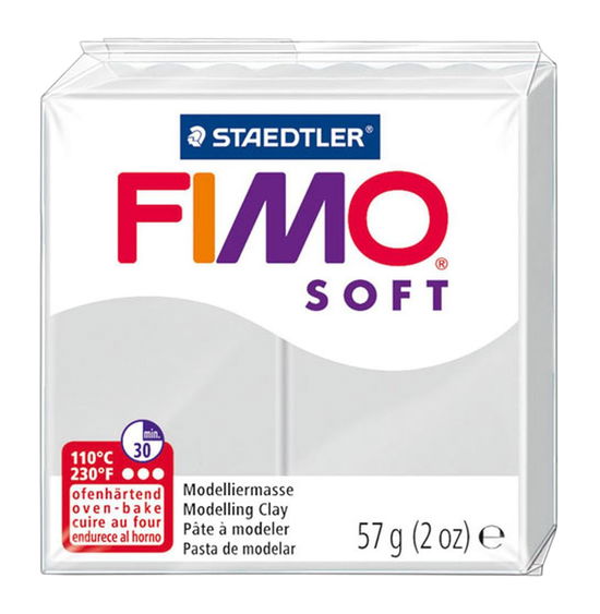 FIMO Mod.masse Fimo soft delfingrau - Staedtler - Fanituote - Staedtler - 4006608809874 - keskiviikko 1. toukokuuta 2024