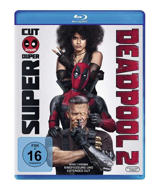 Cover for Deadpool 2  (2 BRs) (Blu-ray) (2018)