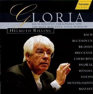 Cover for Rilling / Gächinger Kantorei/+ · GLORIA Helmuth Rilling (CD) (2004)