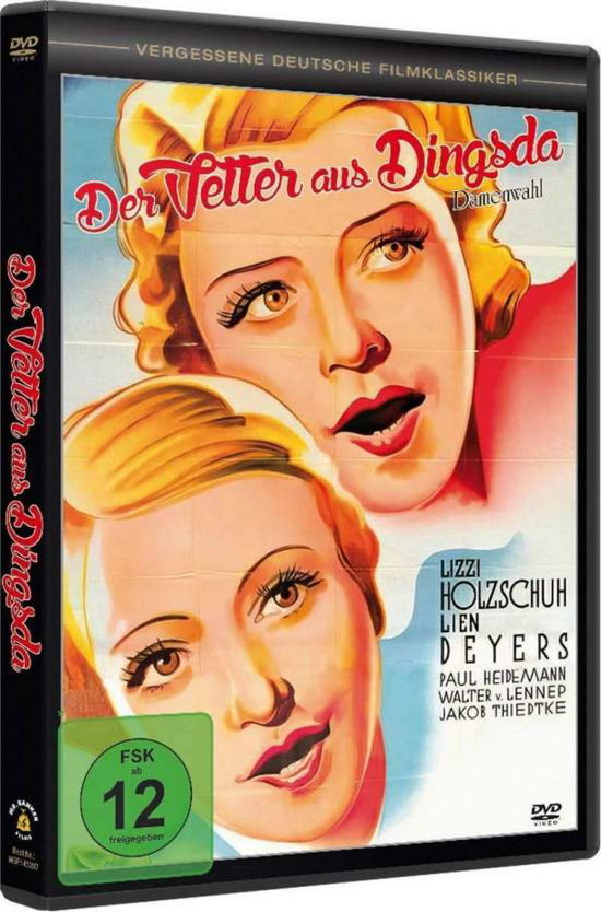 Cover for Vergessene Deutsche Filmklassiker · Der Vetter Aus Dingsda - Damenwahl (DVD)