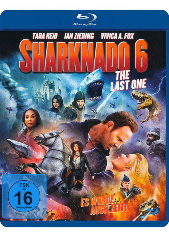 Cover for Reid,tara / Ziering,ian / A.fox,vivica · Sharknado 6-the Last One (Es Wurde Auch Zeit!) (Blu-Ray) (2018)