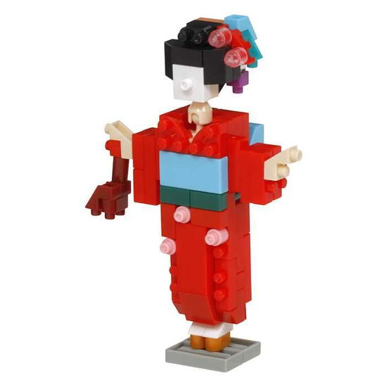 Nanoblock Award Winners - Kimono Girl (Box of 12) - Nanoblock - Merchandise -  - 4972825222874 - October 31, 2021