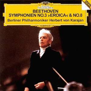 Cover for Beethoven / Karajan,herbert Von · Beethoven: Symphonies 3 Eroica (CD) [Limited edition] (2018)