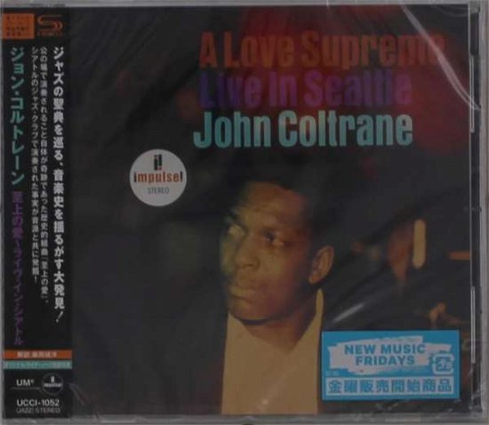 Cover for John Coltrane · A Love Supreme Live In Seattle 1965 (CD) [Japan Import edition] (2021)