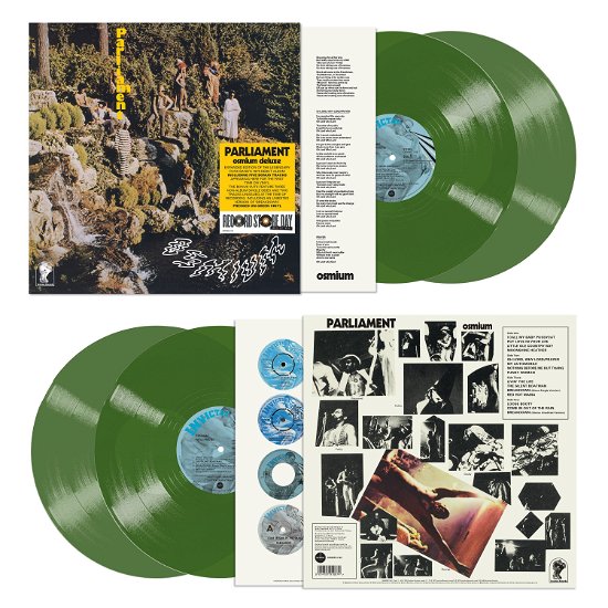 Osmium Deluxe Edition (140G green vinyl) (RSD 2024) - Parliament - Musik - Demon Records - 5014797910874 - 20. april 2024