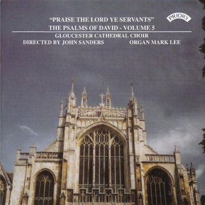 Cover for Choir of Gloucester Cathedral / Sanders / Lee · The Psalms Of David Volume 5 (CD) (2018)