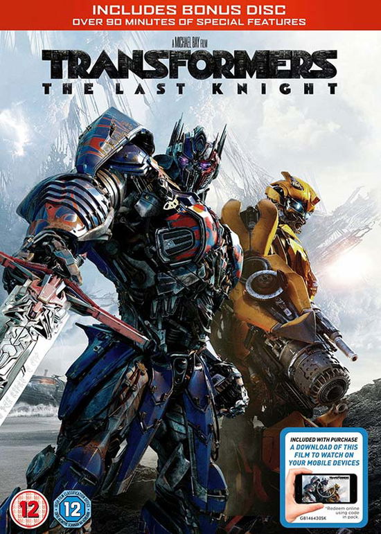 Transformers 5 - The Last Knight - Transformers the Last Knight - Elokuva - Paramount Pictures - 5053083122874 - maanantai 30. lokakuuta 2017