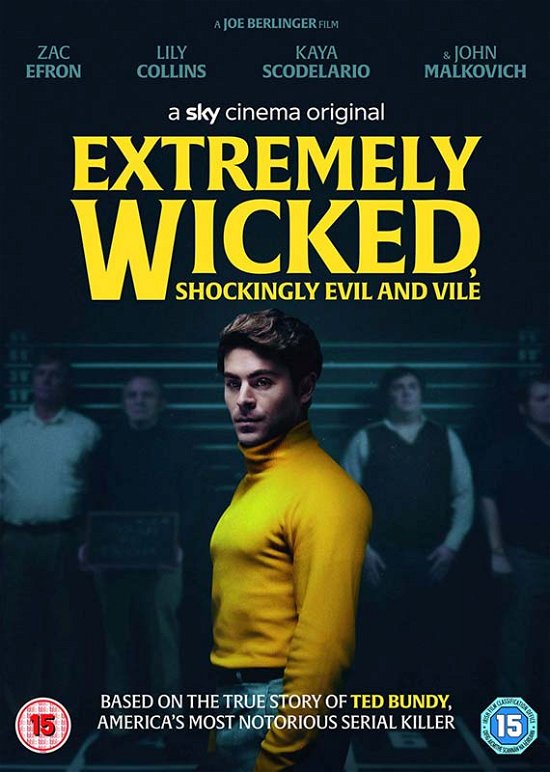 Cover for Extremely Wicked Shockingly Evil DVD · Extremely Wicked, Shockingly Evil and Vile (DVD) (2019)