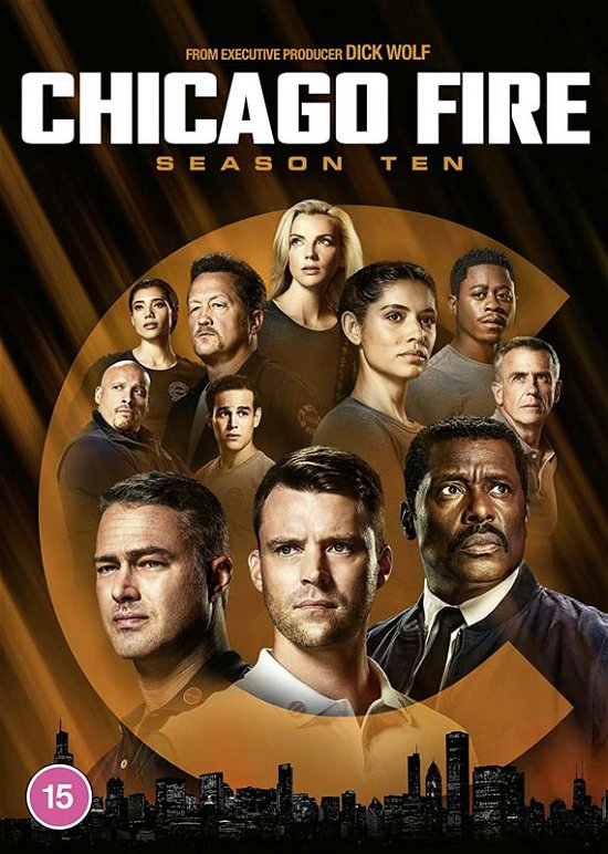 Cover for Chicago Fire S10 DVD · Chicago Fire: Season Ten (DVD) (2022)