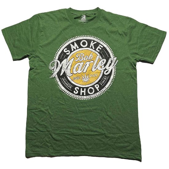 Cover for Bob Marley · Bob Marley Unisex T-Shirt: Smoke Shop (T-shirt) [size S]