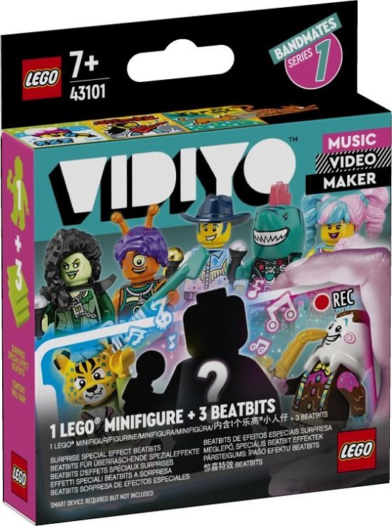 Cover for Lego 43101 Vidiyo Minifigure +3 Beatbits (Toys)