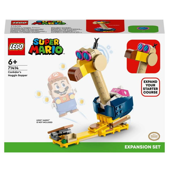 Lego Super Mario 71414 Uitbreidingsset: Conkdors Hoofdmepper - Lego - Produtos -  - 5702017399874 - 