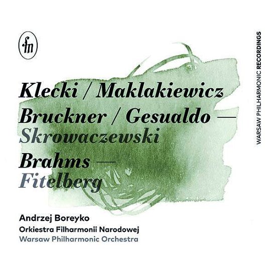 Cover for Pasiecznik / Boreyko / Warsaw Philharmonic Orchestra · Kletzki / Maklakiewicz / Bruckner / Gesualdo/+ (CD) (2021)