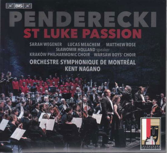 Krzysztof Penderecki: St Luke Passion - K. Penderecki - Musiikki - BIS - 7318599922874 - perjantai 29. toukokuuta 2020