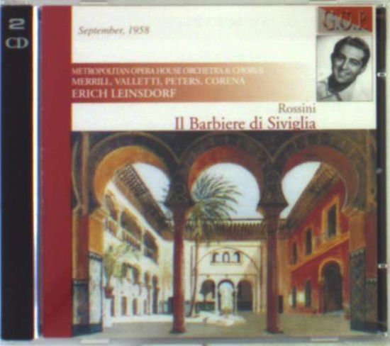 Il Barbiere Di Siviglia - G. Rossini - Musik - GREAT OPERA PERFOMANCES - 8012719663874 - 6. Juni 2008
