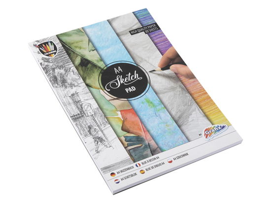 KREA: Tegneblok A4 - 80 ark, 70 gram - Grafix - Livros - Legind - 8715427063874 - 1 de junho de 2022