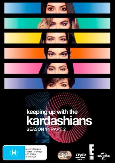Keeping Up With The Kardashians : Season 14 : Part 2 - Kardashian, Khlo+?, Kardashian, Kourtney, West, Kim Kardashian, Jenner, Kris, Jenner, Kendall, Jenner, Kylie, Jenner, Caitlyn, Disick, Scott, Kardashian, Rob, N/A - Film - Universal Sony Pictures P/L - 9317731141874 - 4. juli 2018