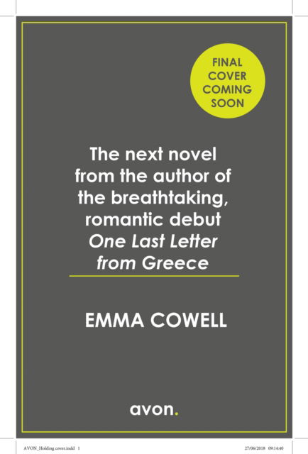 Cover for Emma Cowell · The House in the Olive Grove (Paperback Book) (2023)