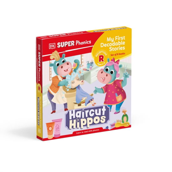 DK Super Phonics My First Decodable Stories Haircut Hippos - DK Super Phonics - Dk - Other - Dorling Kindersley Ltd - 9780241699874 - August 22, 2024