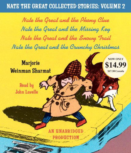 Cover for Marjorie Weinman Sharmat · Nate the Great Collected Stories: Volume 2: Nate the Great and the Phony Clue; Nate the Great and the Missing Key; Nate the Great and the Snowy Trail; Nate the Great and the Crunchy Christmas (Hörbuch (CD)) [Unabridged edition] (2009)