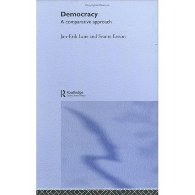 Cover for Svante Ersson · Democracy: A Comparative Approach (Gebundenes Buch) (2003)