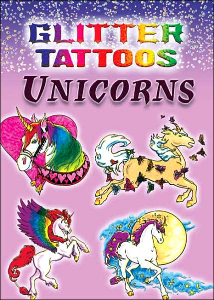 Cover for Christy Shaffer · Glitter Tattoos Unicorns - Little Activity Books (MERCH) (2007)