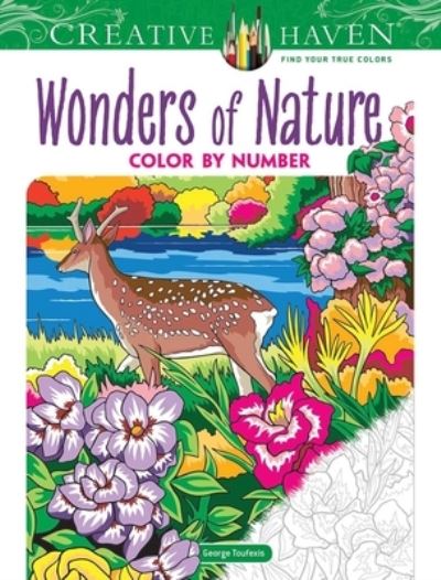 Cover for George Toufexis · Creative Haven Wonders of Nature Color by Number - Creative Haven (Paperback Book) (2022)
