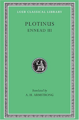 Cover for Plotinus · Ennead, III - Loeb Classical Library (Hardcover Book) (1967)