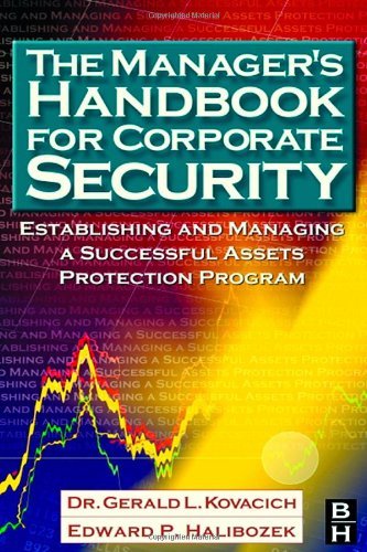 Cover for Kovacich, Gerald L., CFE, CPP, CISSP (Security consultant, lecturer, and author, Oak Harbor, WA, USA) · The Manager's Handbook for Corporate Security: Establishing and Managing a Successful Assets Protection Program (Innbunden bok) (2003)