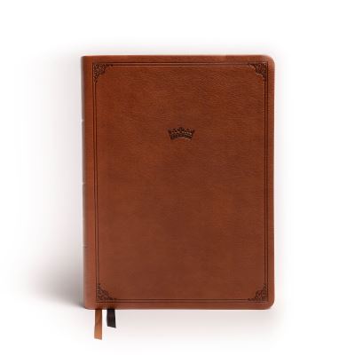 Cover for Holman Bible Publishers · NASB Tony Evans Study Bible, Brown LeatherTouch, Indexed (Buch) (2023)