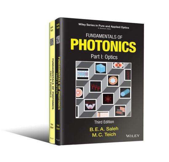 Cover for Saleh, Bahaa E. A. (University of Wisconsin-Madison) · Fundamentals of Photonics, 2 Volume Set - Wiley Series in Pure and Applied Optics (Hardcover Book) (2019)