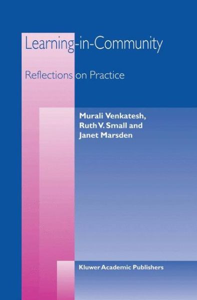 Cover for M. Venkatesh · Learning-in-Community: Reflections on Practice (Hardcover Book) [2003 edition] (2003)