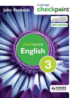 Cover for John Reynolds · Cambridge Checkpoint English Student's Book 3 (Paperback Book) (2011)