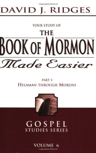 Cover for David Ridges · The Book of Mormon Made Easier, Part III (New Cover) (Paperback Book) (2004)