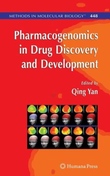 Cover for Qing Yan · Pharmacogenomics in Drug Discovery and Development - Methods in Molecular Biology (Hardcover bog) [2008 edition] (2008)