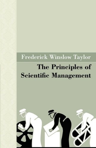 Cover for Frederick Winslow Taylor · The Principles of Scientific Management (Gebundenes Buch) (2008)