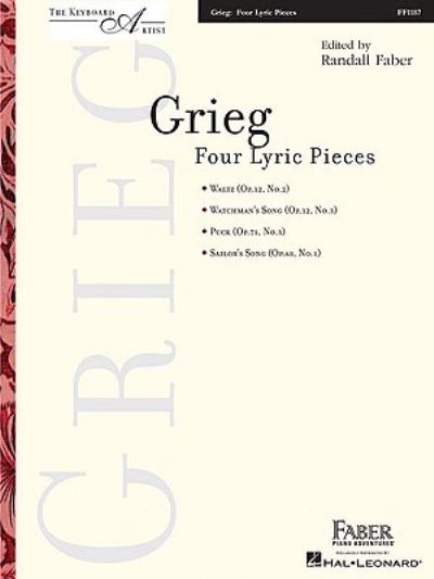 Cover for Edward Grieg · Four Lyric Pieces (Book) (1998)