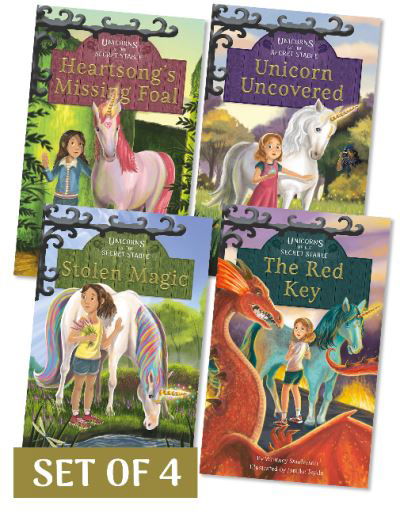 Cover for Whitney Sanderson · Unicorns of the Secret Stable (Set of 4) (Hardcover Book) (2020)