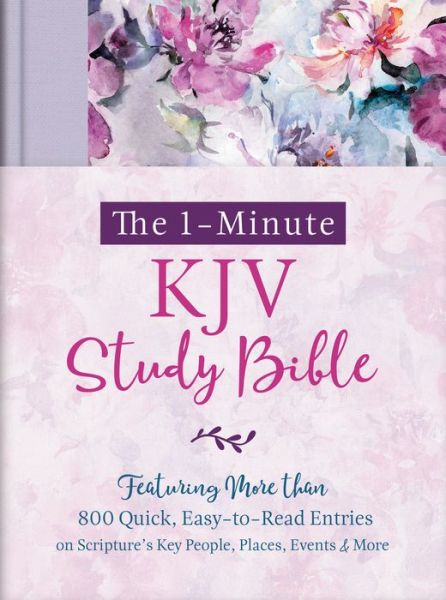 Cover for Compiled by Compiled by Barbour Staff · 1-Minute KJV Study Bible (Book) (2023)