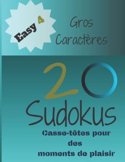 Cover for Jeuxkateny Publishing · 20 Sudokus (Paperback Bog) (2019)