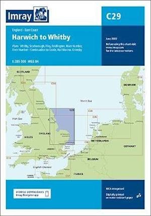 Cover for Imray · Imray Chart C29: Harwich to Whitby - C Charts (Map) [New edition] (2022)