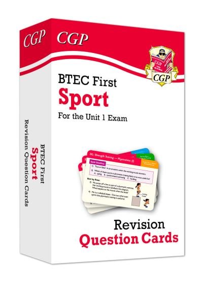 Cover for CGP Books · BTEC First in Sport: Revision Question Cards - CGP BTEC First (Hardcover bog) (2020)