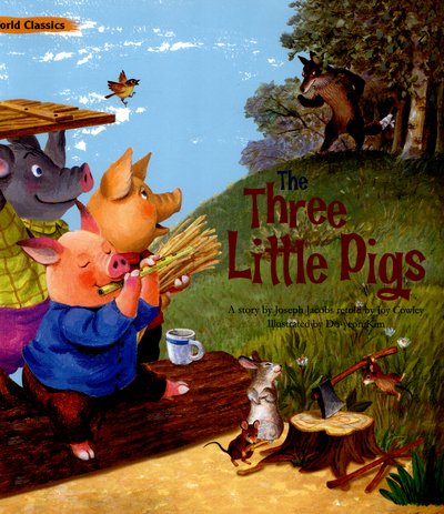 Cover for Joseph Jacobs · The Three Little Pigs - World Classics (Pocketbok) (2023)