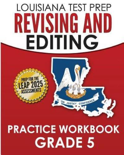 Cover for Test Master Press Louisiana · LOUISIANA TEST PREP Revising and Editing Practice Workbook Grade 5 (Pocketbok) (2017)
